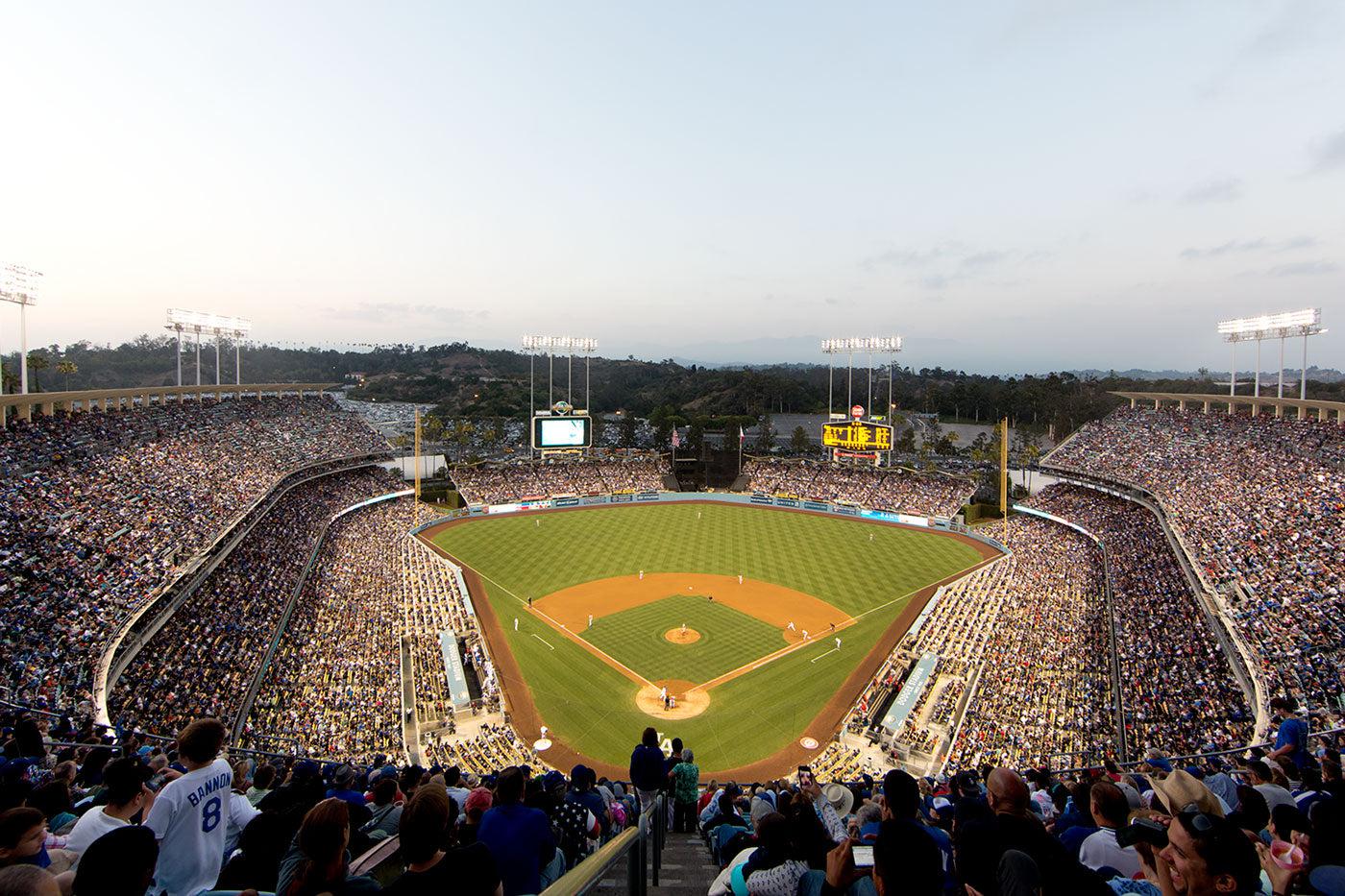 3D Dodger Stadium Los Angeles Wallpaper Wall Mural Removable Self-adhesive  16