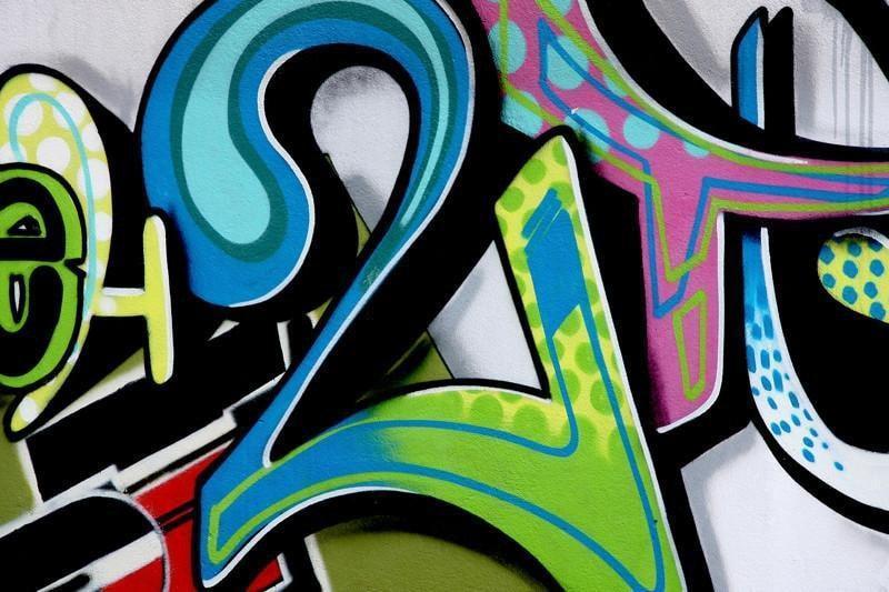graffiti art numbers