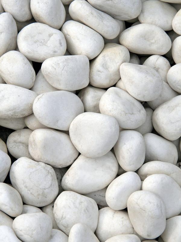 White spa stones Wall Mural