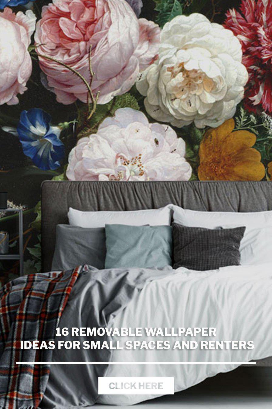 16 Removable wallpaper ideas for small spaces and renters - Eazywallz