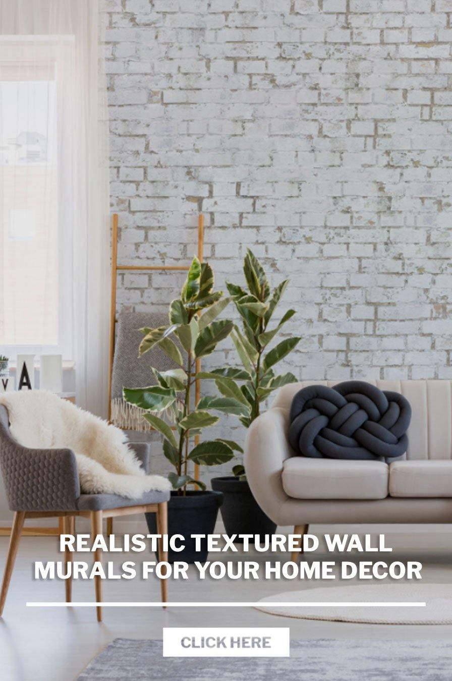 Realistic Textured Wall Murals for your Home Decor – Eazywallz