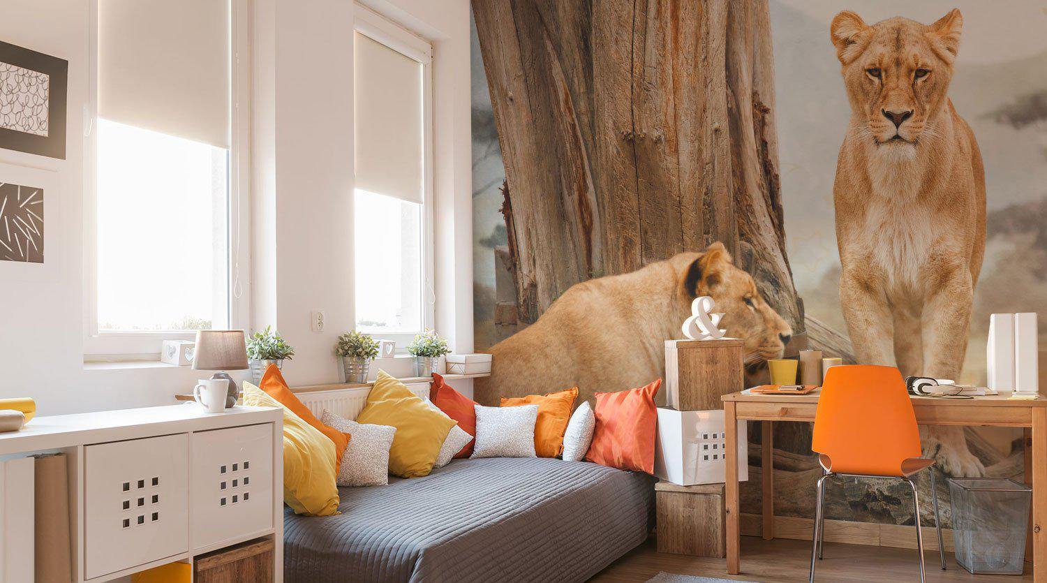 Animals Wall Murals - Wildlife Wall Murals | EazyWallz – Eazywallz