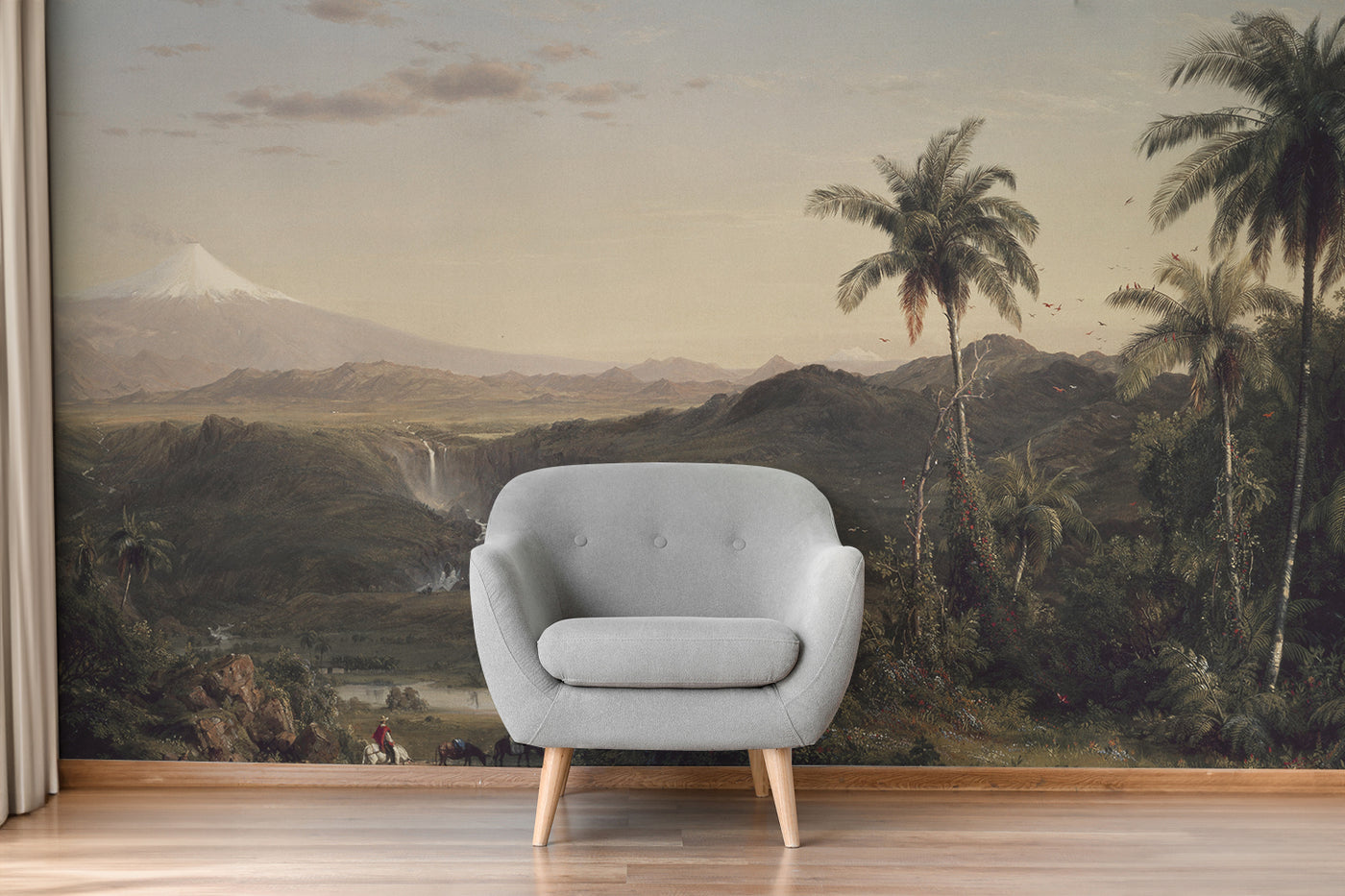 Cotopaxi Tropical Wall Mural