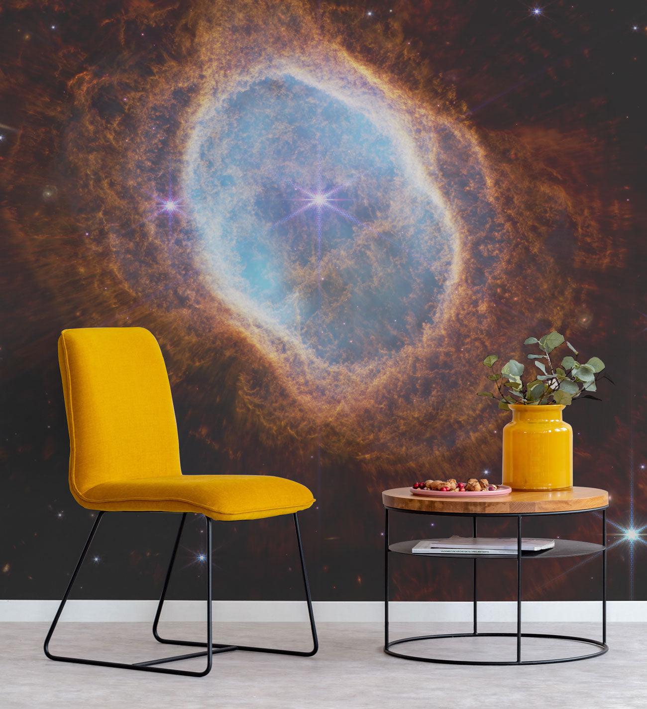 wallpaper of lyra nebula